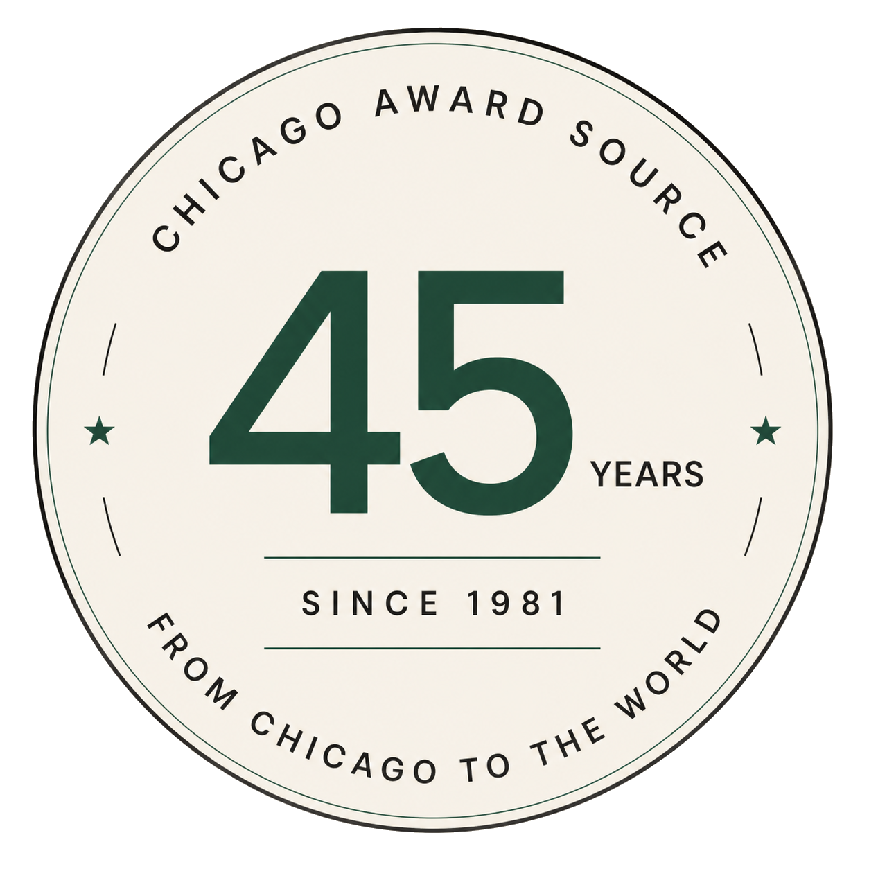 45 Years — Chicago Award Source